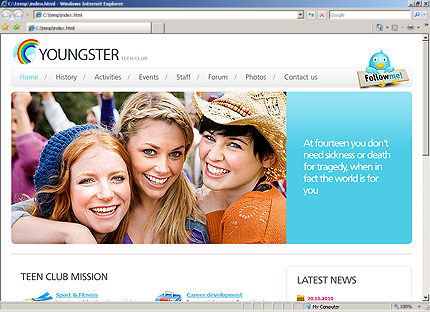 Website Template #27247