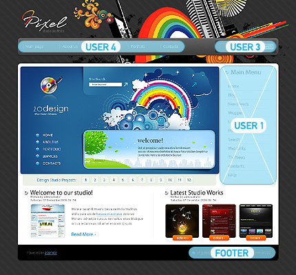 Website Template #27283