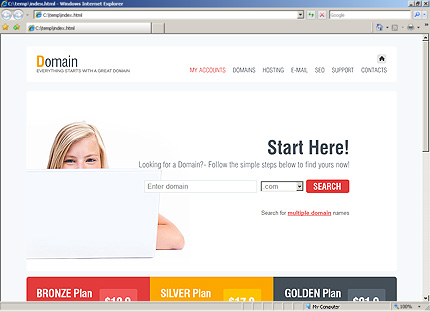 Website Template #27309