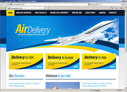 Website Template #27324