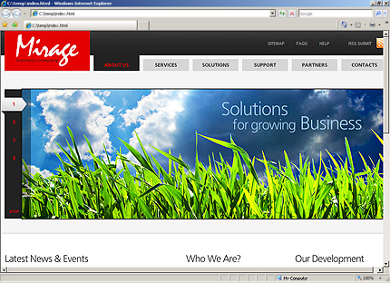 Website Template #27325