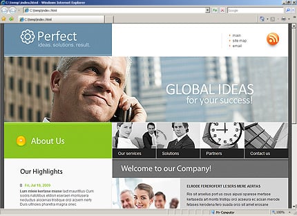 Website Template #27326
