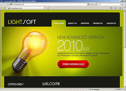 Website Template #27346