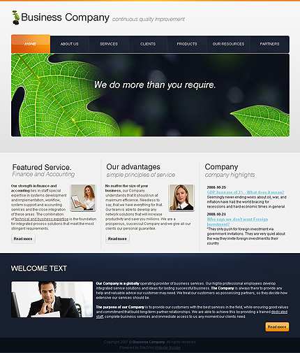 Website Template #27371