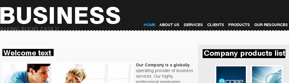 Website Template #27372