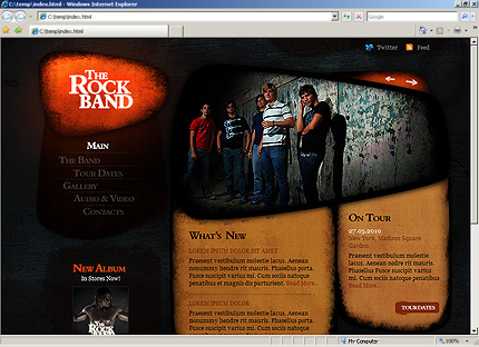 Website Template #27380