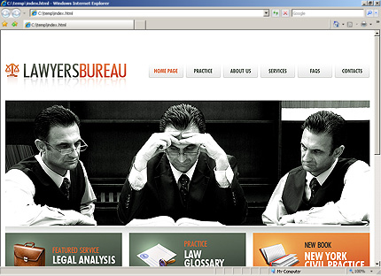 Website Template #27383