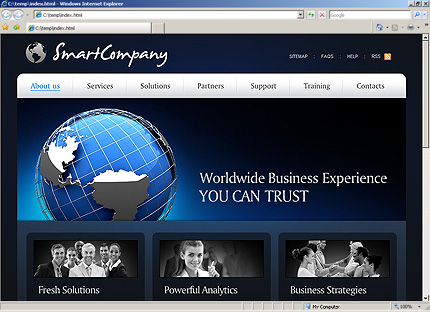 Website Template #27384