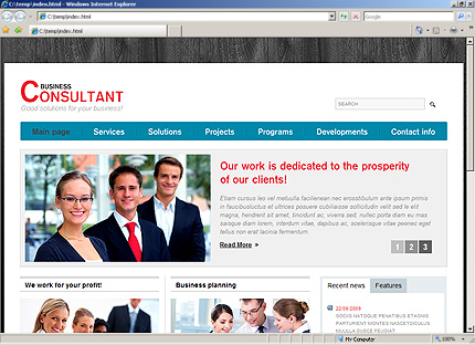 Website Template #27389