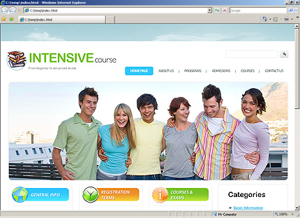Website Template #27423