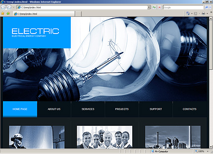 Website Template #27424