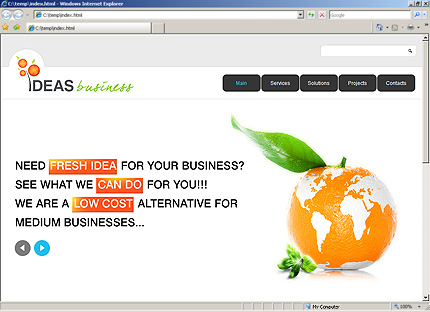 Website Template #27428