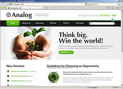 Website Template #27474