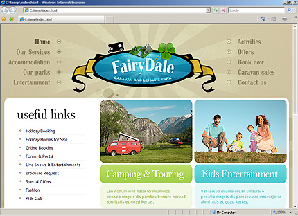Website Template #27479