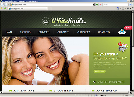 Website Template #27506