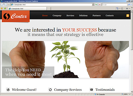 Website Template #27523