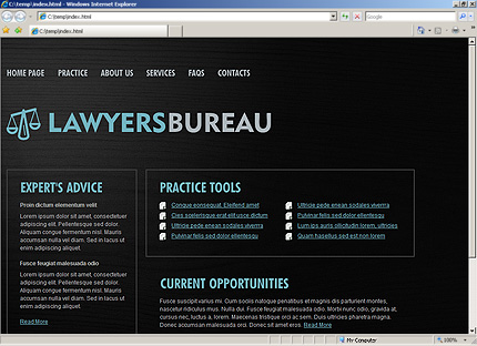 Website Template #27532