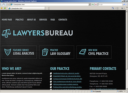 Website Template #27532