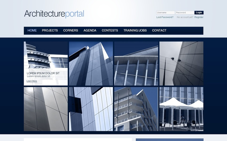 Architecture Joomla Template 27553