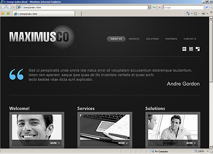 Website Template #27559
