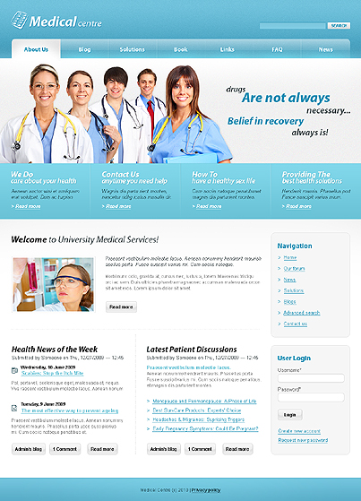 Website Template #27589