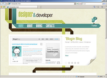 Website Template #27600