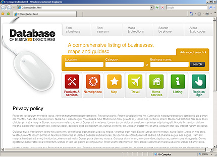 Website Template #27601