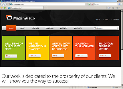 Website Template #27611