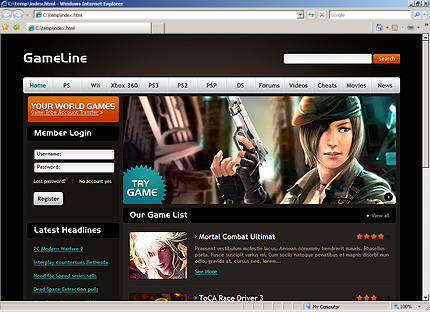 Website Template #27625