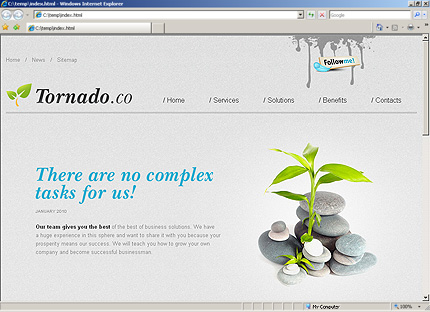 Website Template #27638