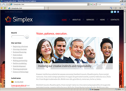 Website Template #27640