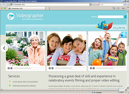 Website Template #27642