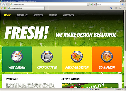 Website Template #27658