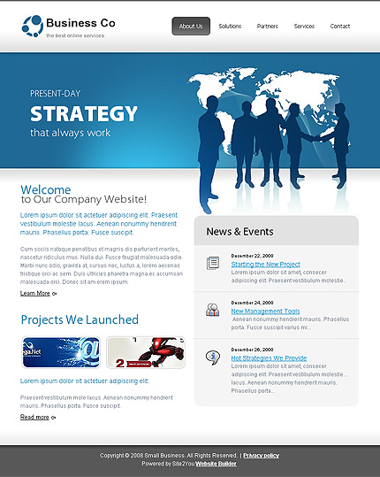 Website Template #27673