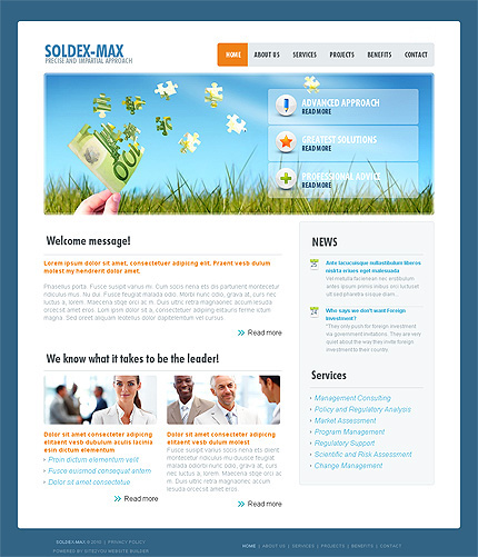 Website Template #27677