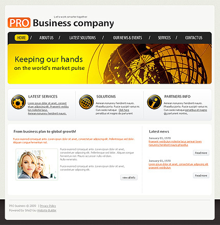 Website Template #27678