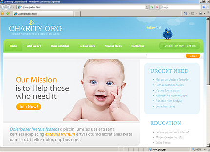 Website Template #27778