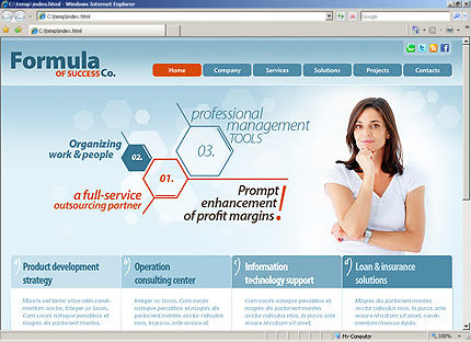 Website Template #27784