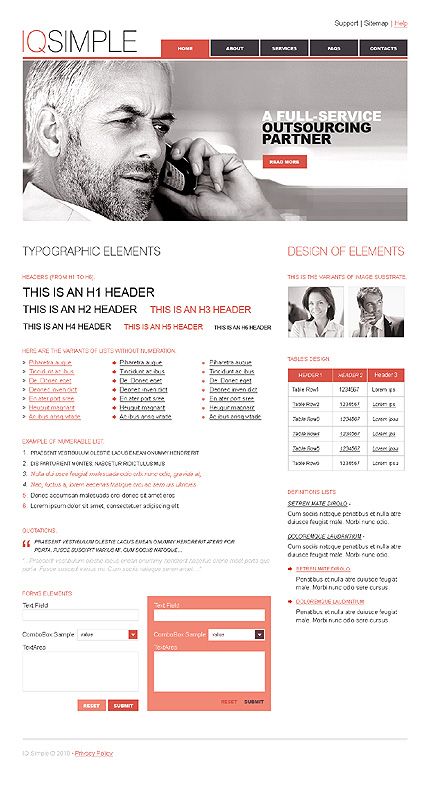 Website Template #27833
