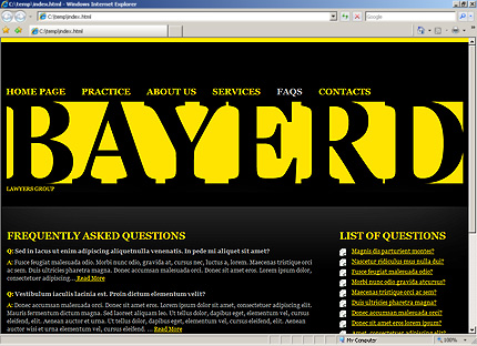 Website Template #27836