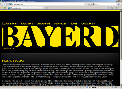 Website Template #27836