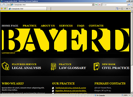 Website Template #27836
