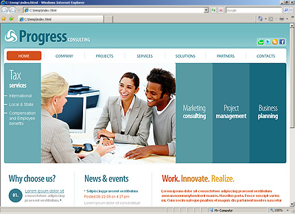 Website Template #27849