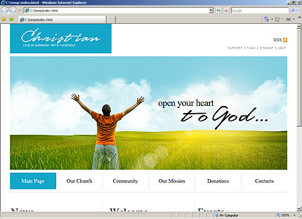 Website Template #27850