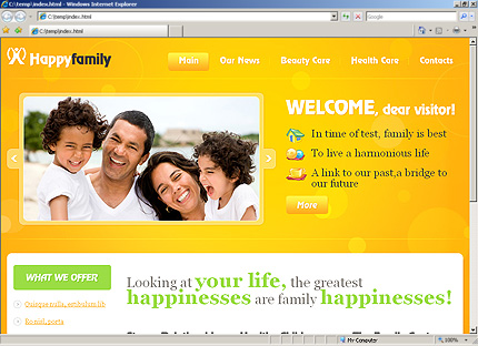 Website Template #27855