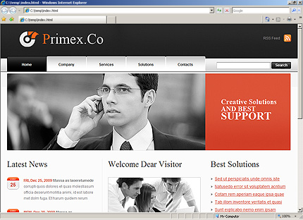 Website Template #27891