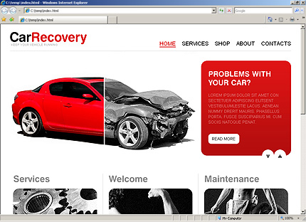 Website Template #27933