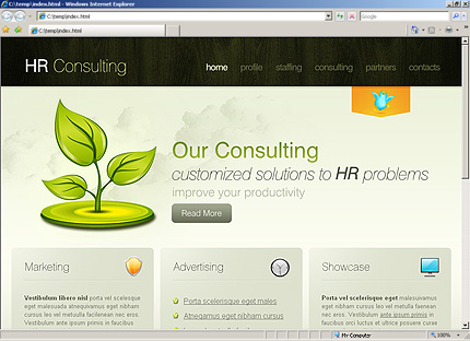 Website Template #27945