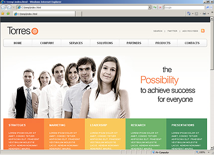 Website Template #27974