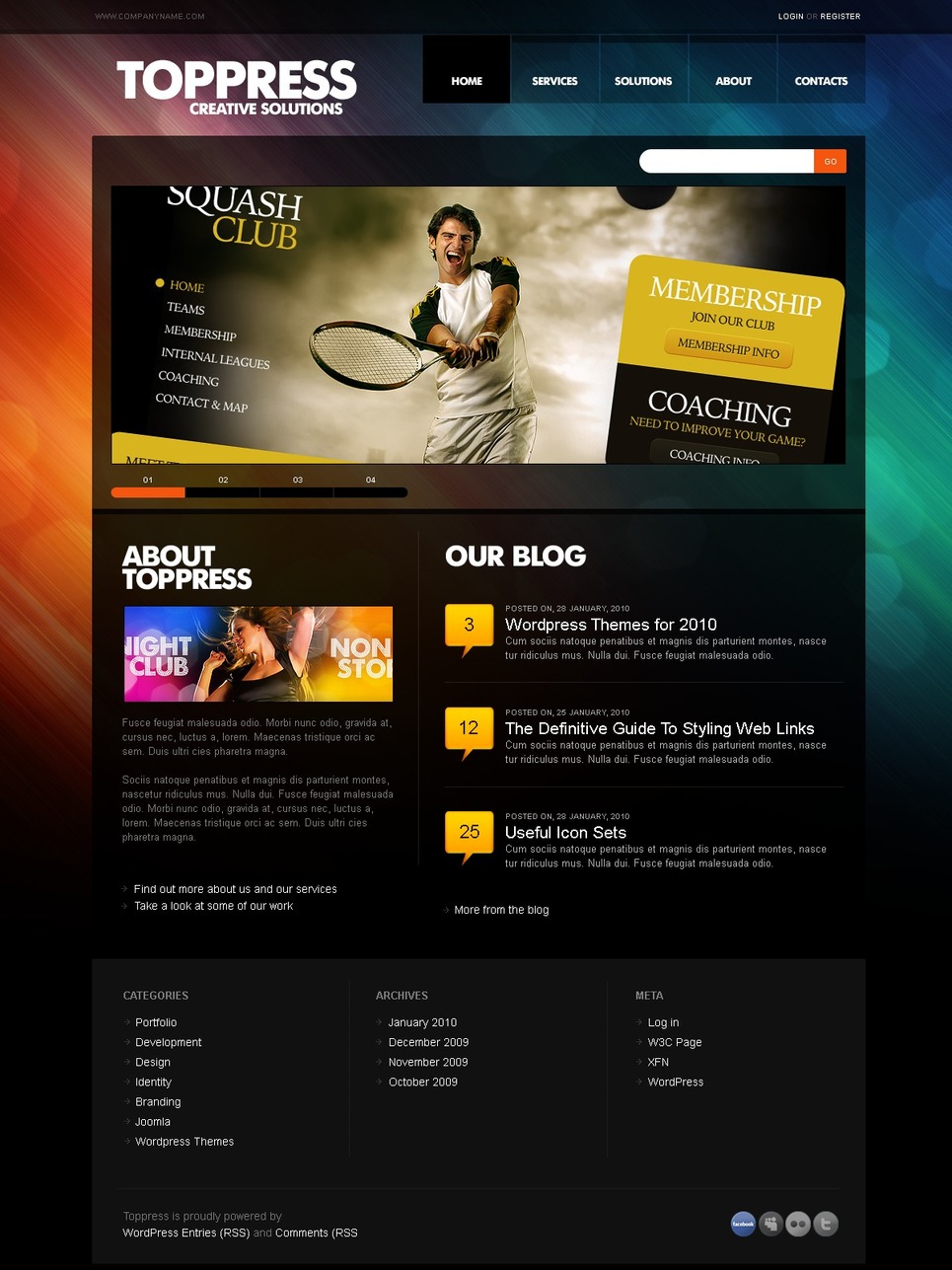 Design Studio WordPress Theme 27982 Design studio wordpress theme 27982